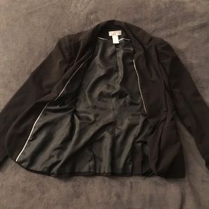 Black blazer.